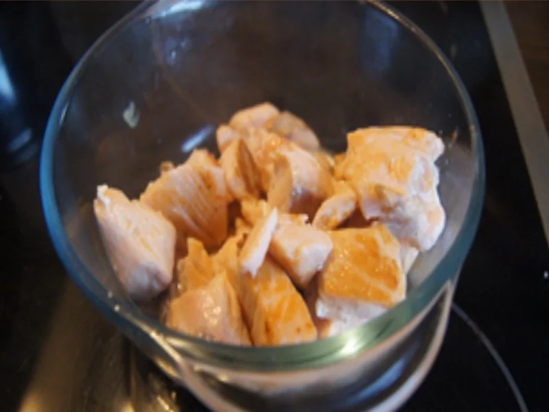 Rezept: Lachs-Gurken-Pfanne mit Pellkartoffel-Drillingen Bild Nr. 16940 Lachs-Gurken-Pfanne mit Pellkartoffel-Drillingen - Rezept - Bild Nr. 16940