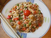 Gebratener Reis mit Ei und Gemüse - Rezept - Bild Nr. 2