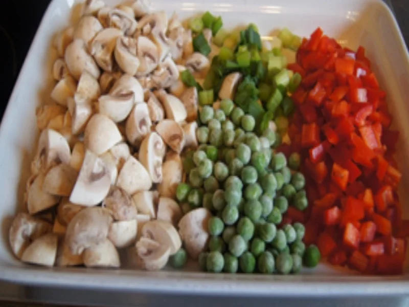 Gebratener Reis mit Ei und Gemüse - Rezept - Bild Nr. 4