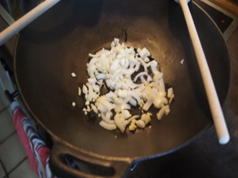 Nasi Goreng mit Garnelen - Rezept - Bild Nr. 5