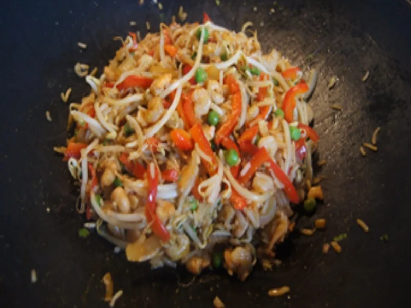 Nasi Goreng mit Garnelen - Rezept - Bild Nr. 17