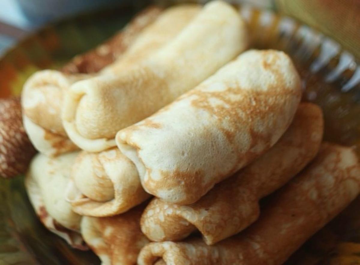 Vegane Pfannkuchen Karlsruher Art mit Käsefüllung - Rezept - kochbar.de Vegane Pfannkuchen Karlsruher Art mit Käsefüllung - Rezept - kochbar.de