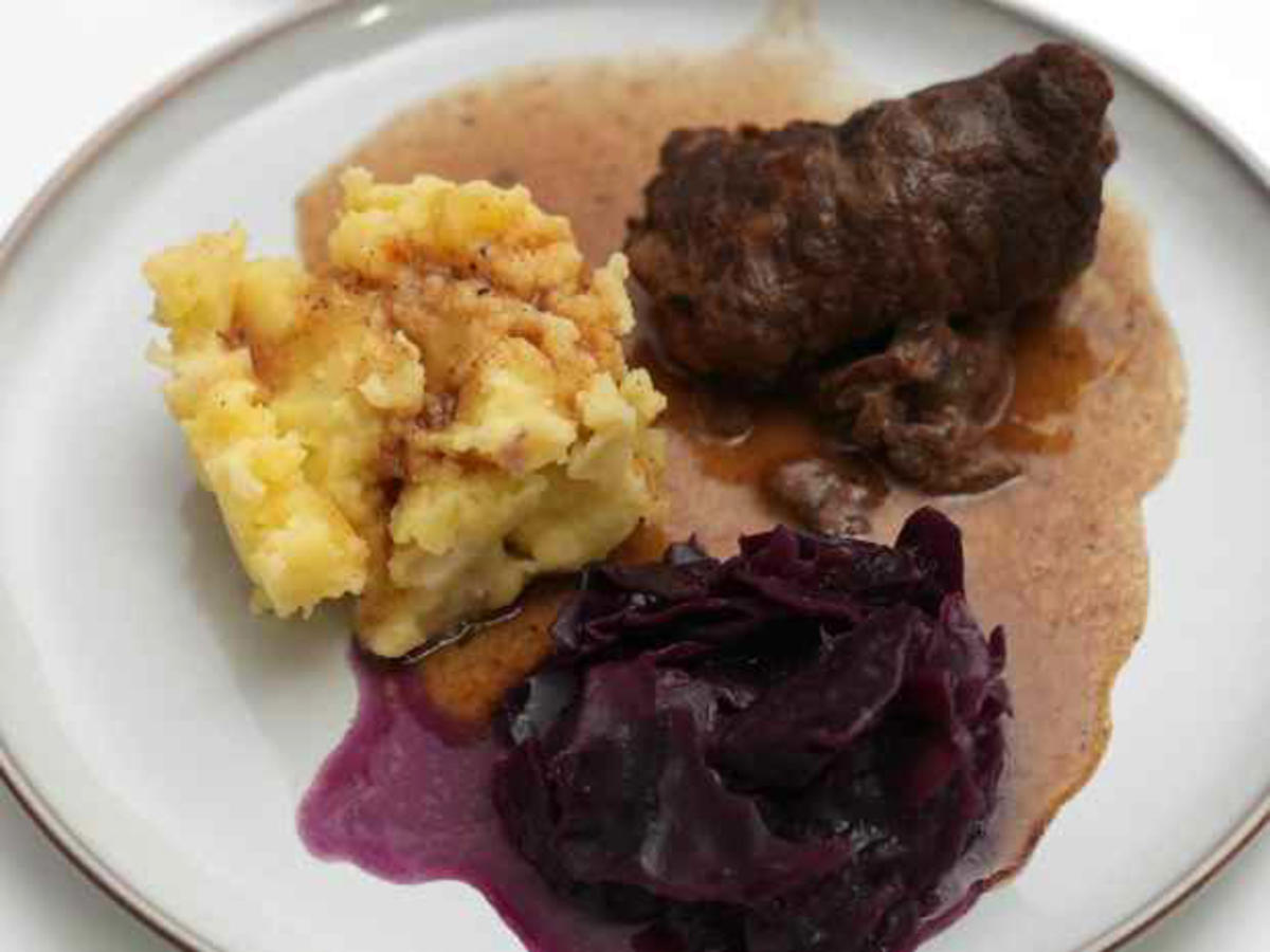 Zerhackter Kohl mit Stampf und Roulade - von Das perfekte Dinner