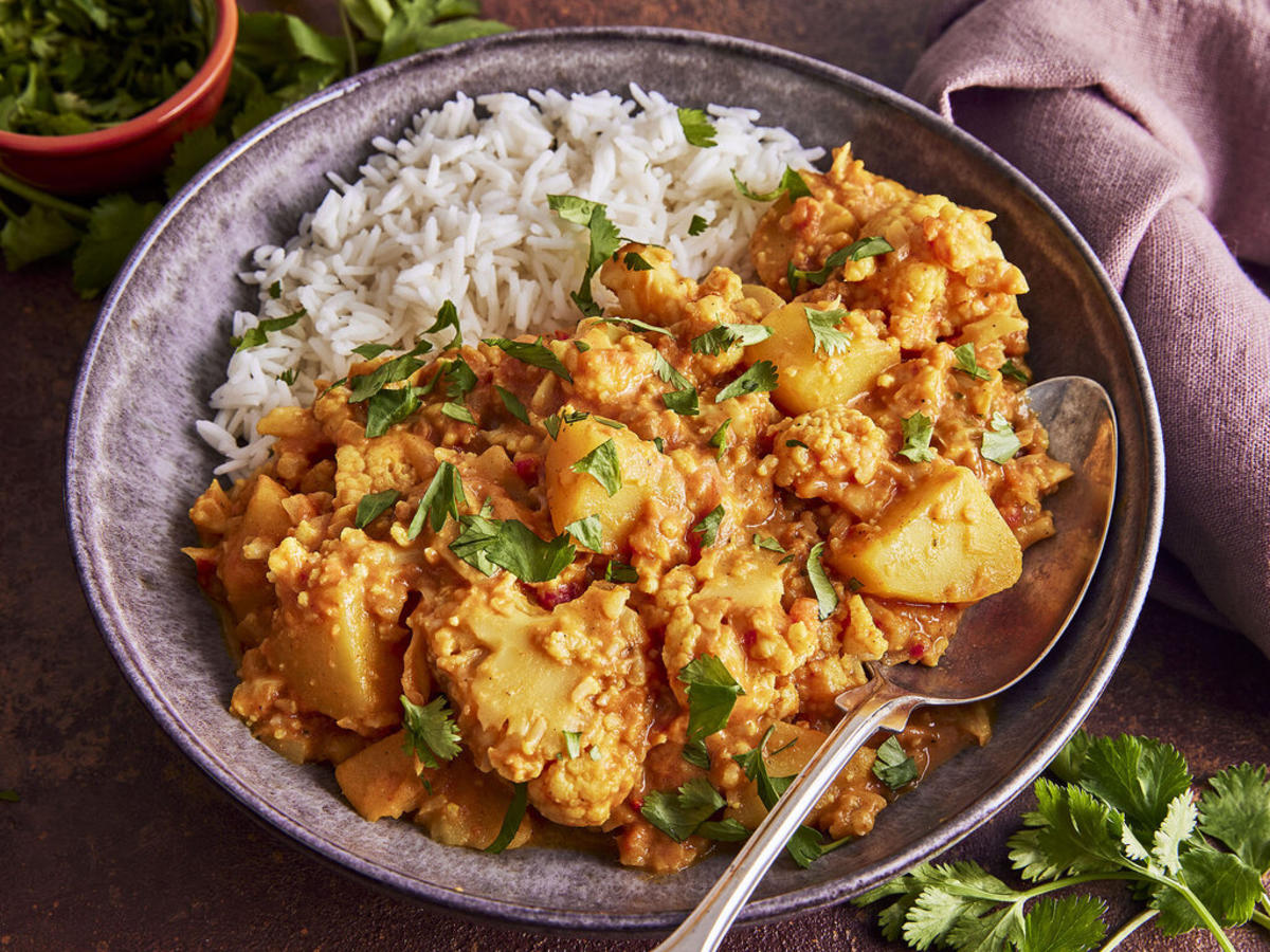 Tempeh-Blumenkohl-Kartoffel-Curry - Rezept - Bild Nr. 2