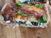 Spinat-Apfel-Käse-Tarte - Rezept - Bild Nr. 16931