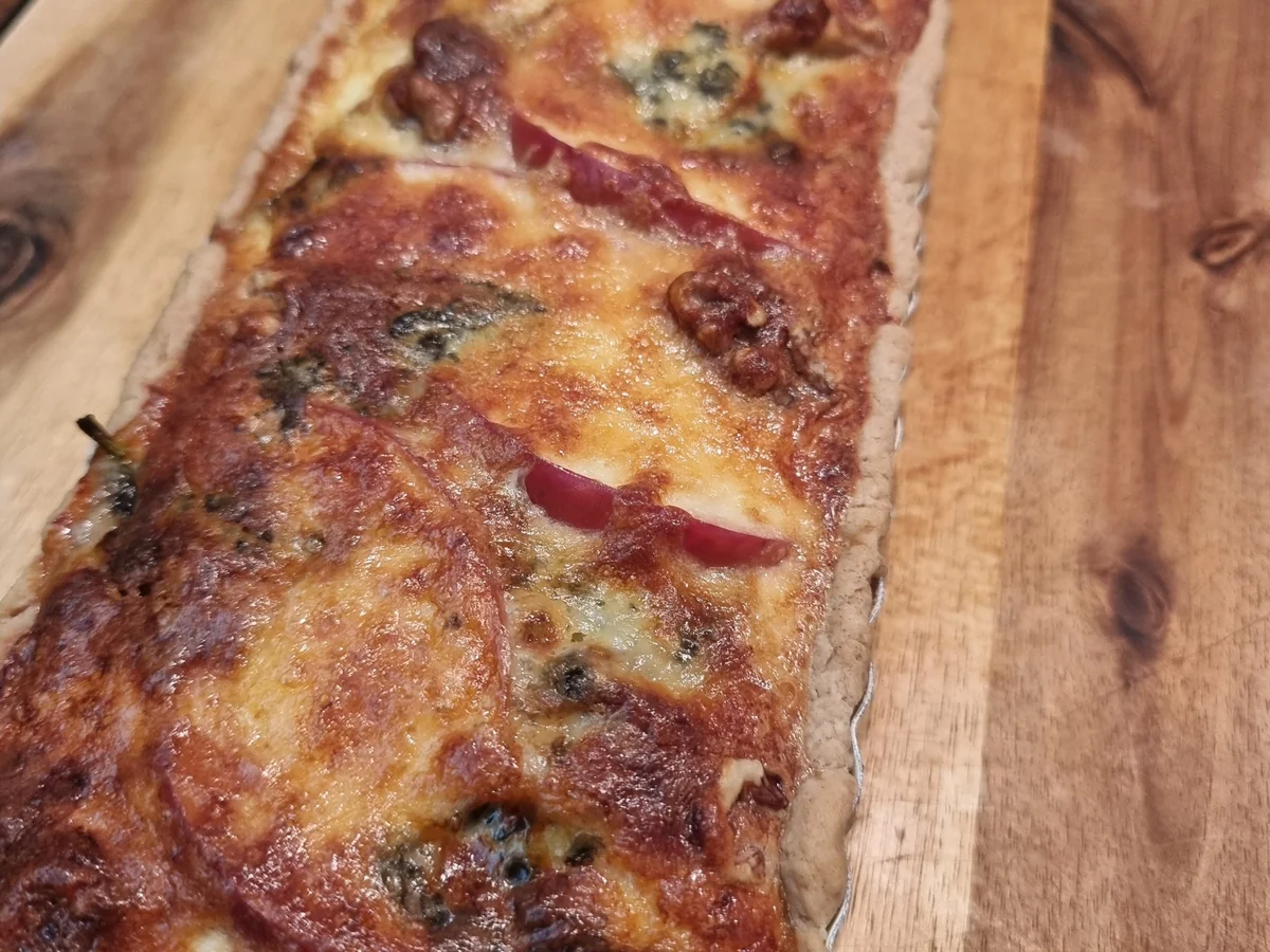 Spinat-Apfel-Käse-Tarte - Rezept - Bild Nr. 16945