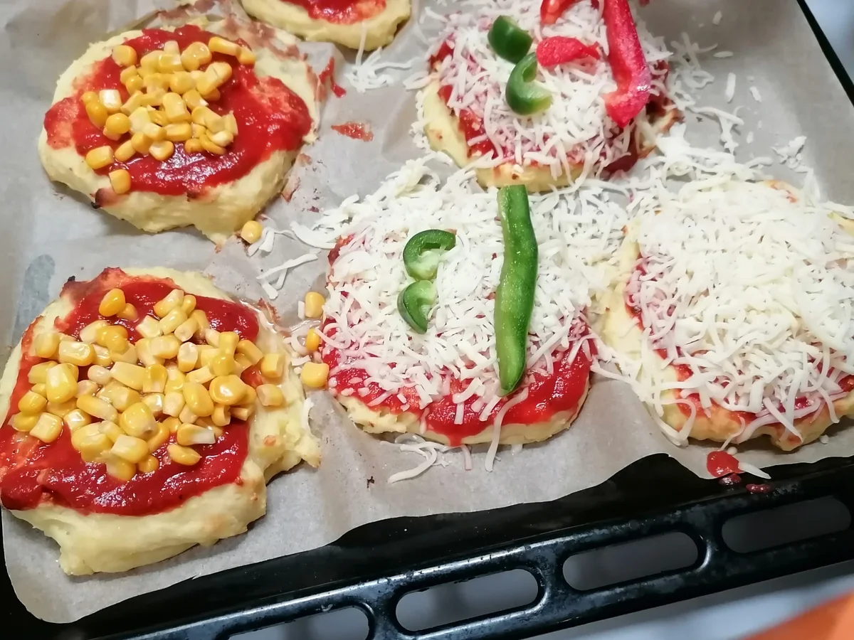 Rezept: Inabs Kartoffel Pizza Bild Nr. 3 Inabs Kartoffel Pizza - Rezept - Bild Nr. 3