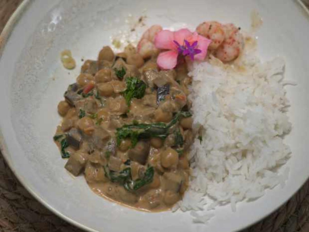 Bol asiático - Wok mit Reis und Gambas - Rezept - Bild Nr. 2