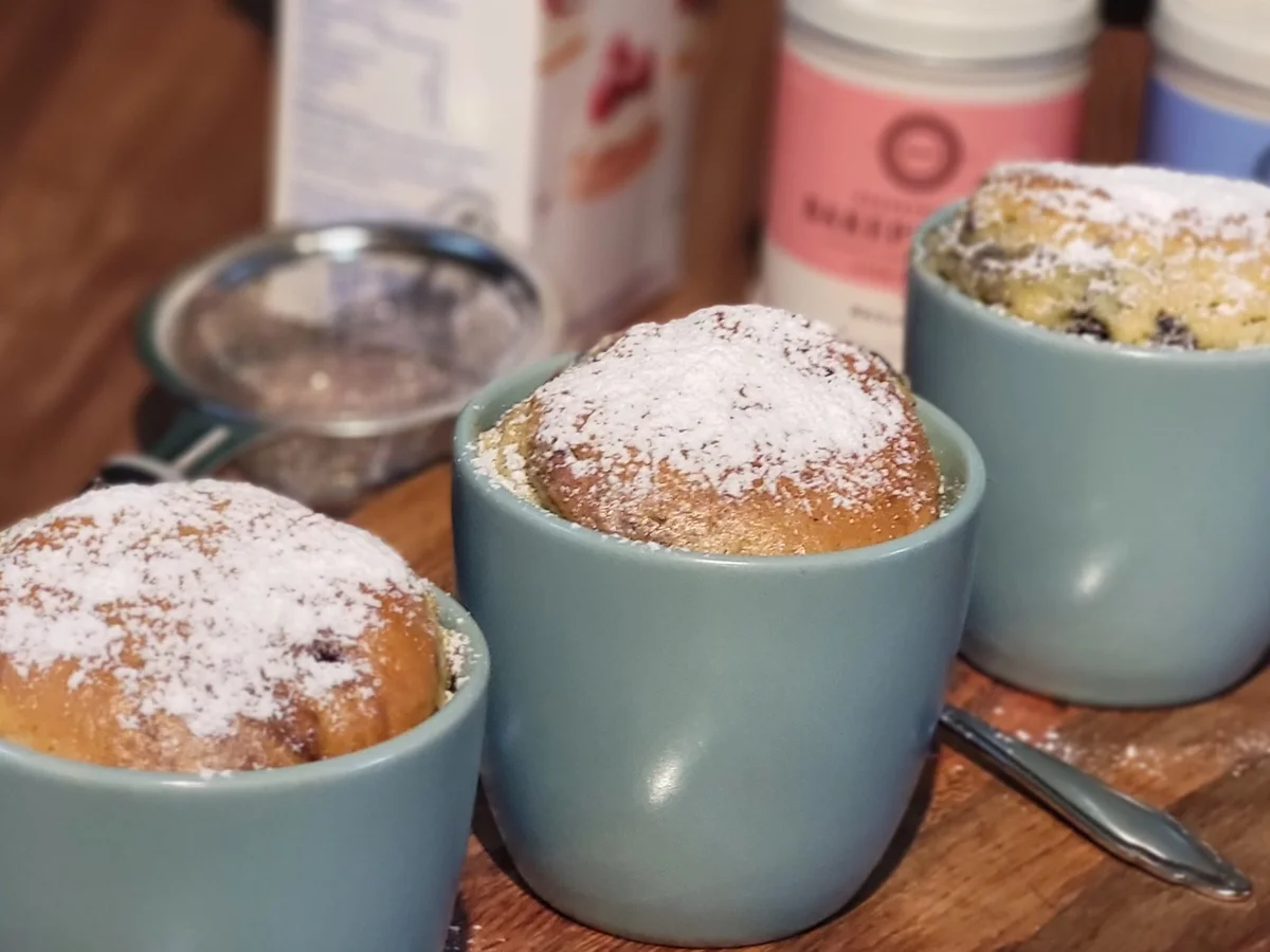 Rezept: BiNe` S BLAUBEER JOGHURT TASSENKUCHEN Bild Nr. 5 BiNe` S BLAUBEER JOGHURT TASSENKUCHEN - Rezept - Bild Nr. 5