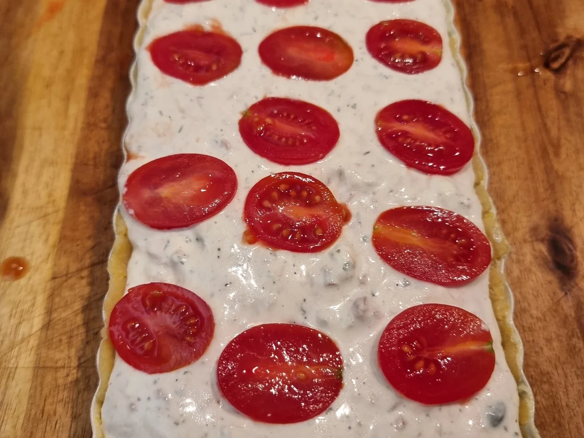 Thunfisch-Tomaten-Tarte - Rezept - Bild Nr. 16940
