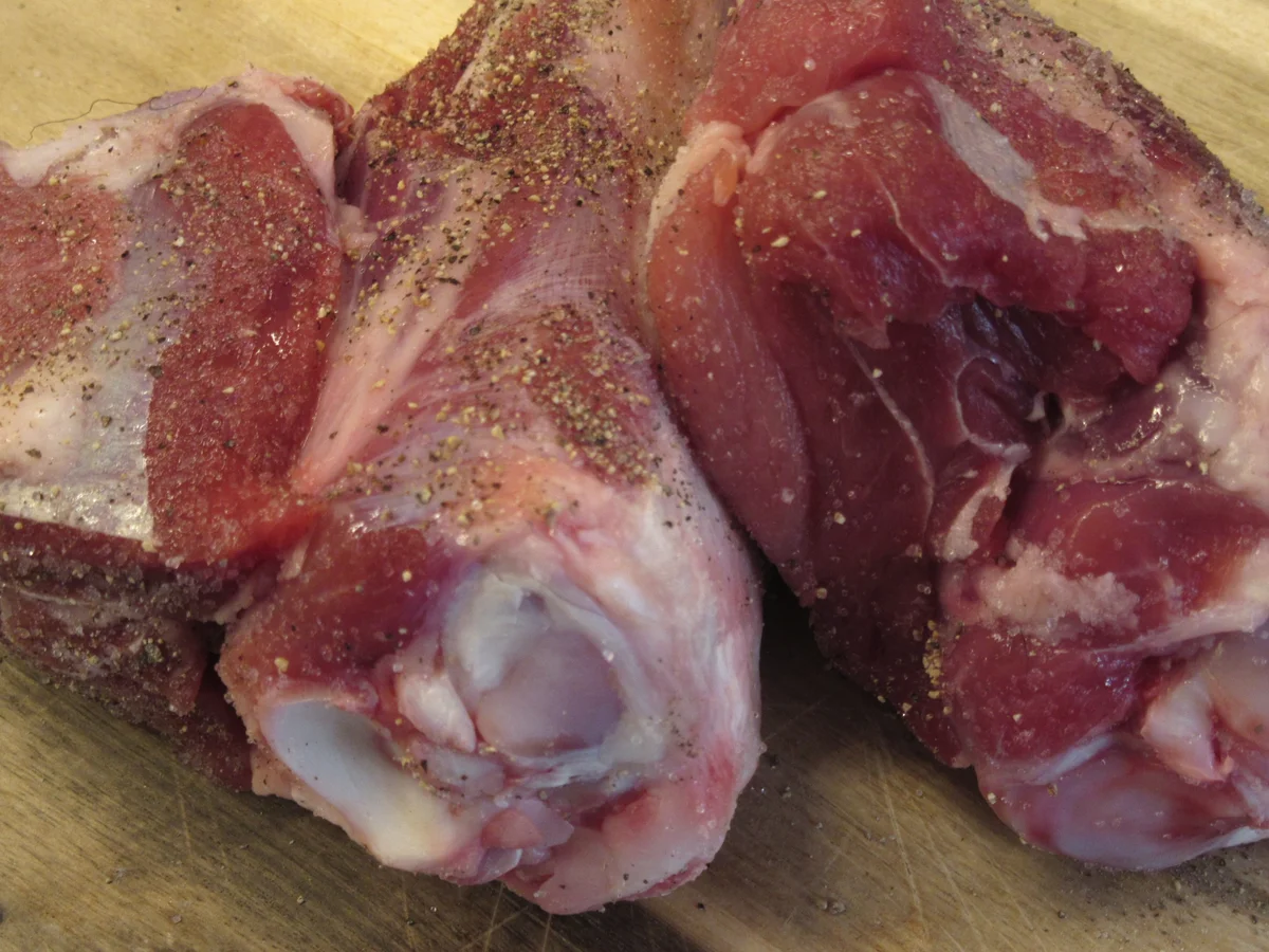 Lamm: Lammhaxe "griechisch" - Rezept - Bild Nr. 16933