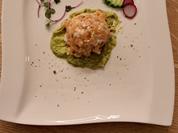 Lachstatare auf Avokado, Gebäck - Rezept - Bild Nr. 2