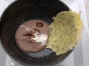 Apfel-Maronencremesuppe mit Strumpa Cracker und Nüssen - Rezept - Bild Nr. 3