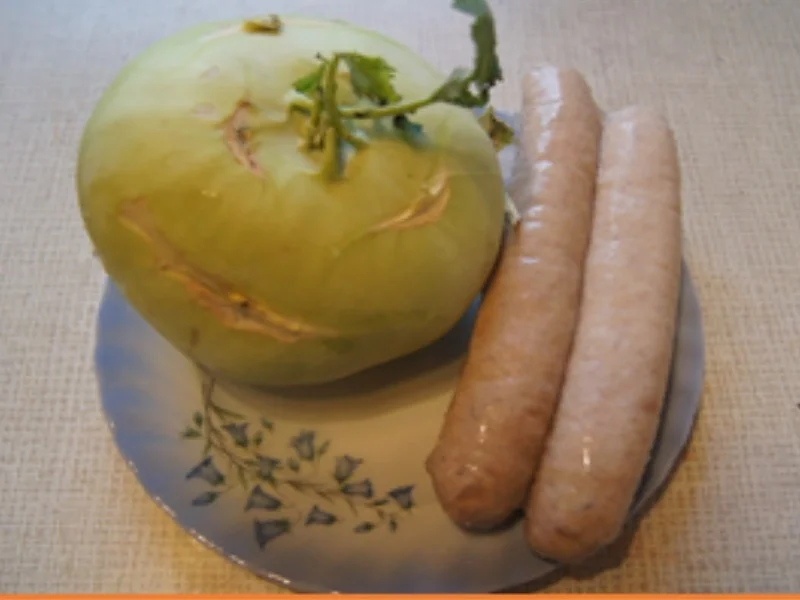 Rezept: Thüringer Rostbratwurst mit Kohlrabi-Pommes Bild Nr. 16934 Thüringer Rostbratwurst mit Kohlrabi-Pommes - Rezept - Bild Nr. 16934