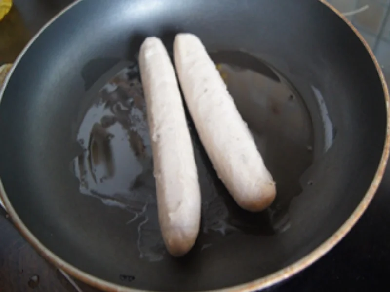 Rezept: Thüringer Rostbratwurst mit Kohlrabi-Pommes Bild Nr. 16935 Thüringer Rostbratwurst mit Kohlrabi-Pommes - Rezept - Bild Nr. 16935