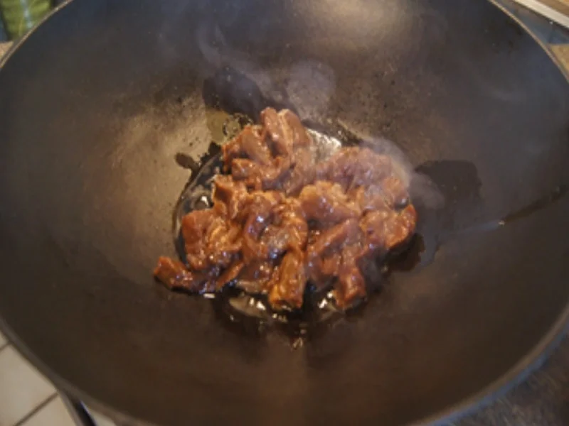 Rindfleisch mit Austernsauce und Basmatireis - Rezept - Bild Nr. 16941