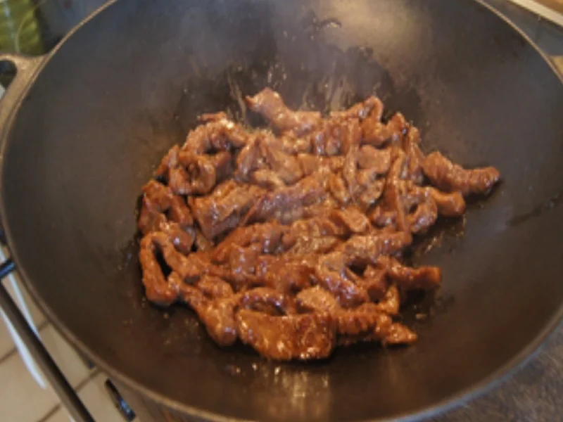 Rindfleisch mit Austernsauce und Basmatireis - Rezept - Bild Nr. 16942