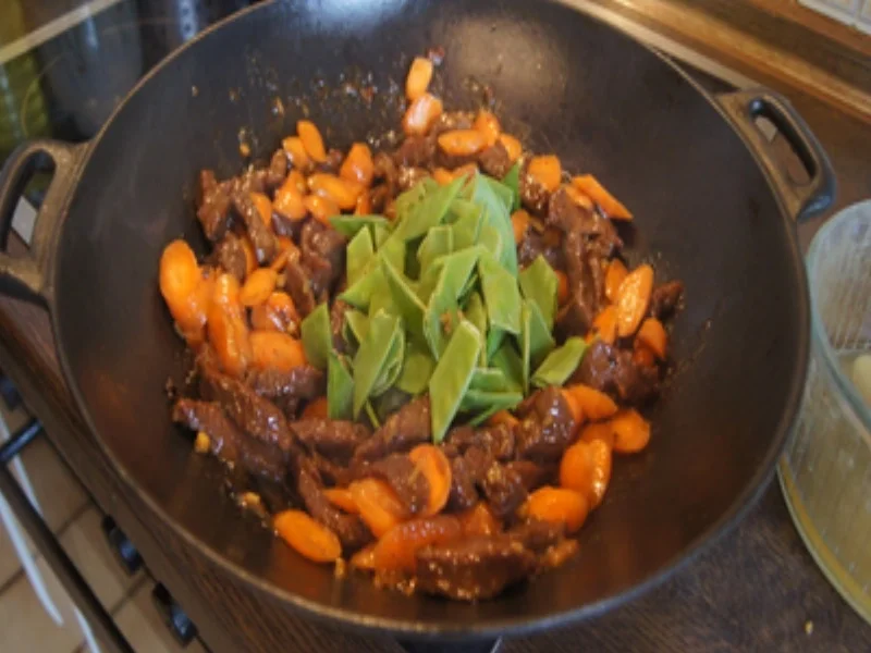 Rindfleisch mit Austernsauce und Basmatireis - Rezept - Bild Nr. 16945