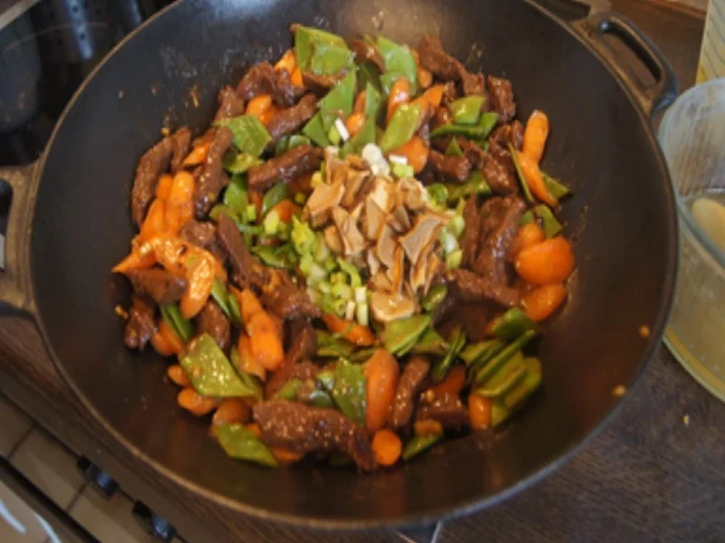 Rindfleisch mit Austernsauce und Basmatireis - Rezept - Bild Nr. 16946