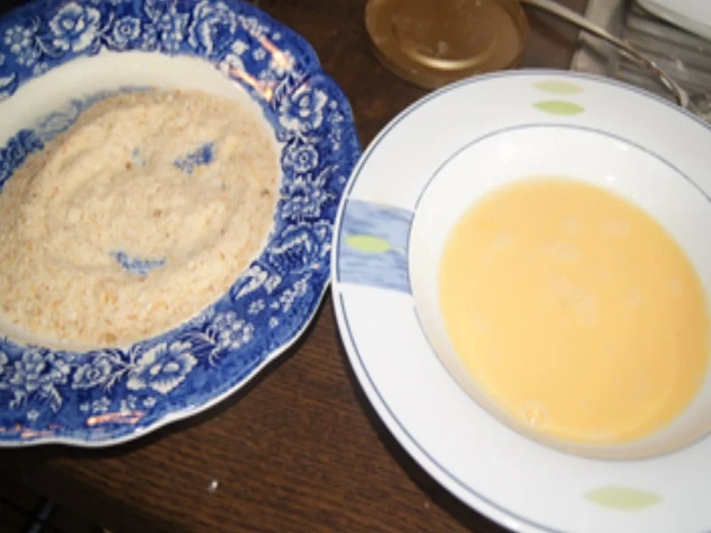 Schnitzelchen und Baby-Spinat mit Mozzarella - Rezept - Bild Nr. 16940