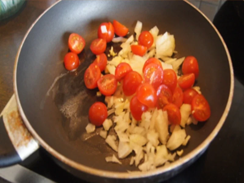 Schnitzelchen und Baby-Spinat mit Mozzarella - Rezept - Bild Nr. 16949