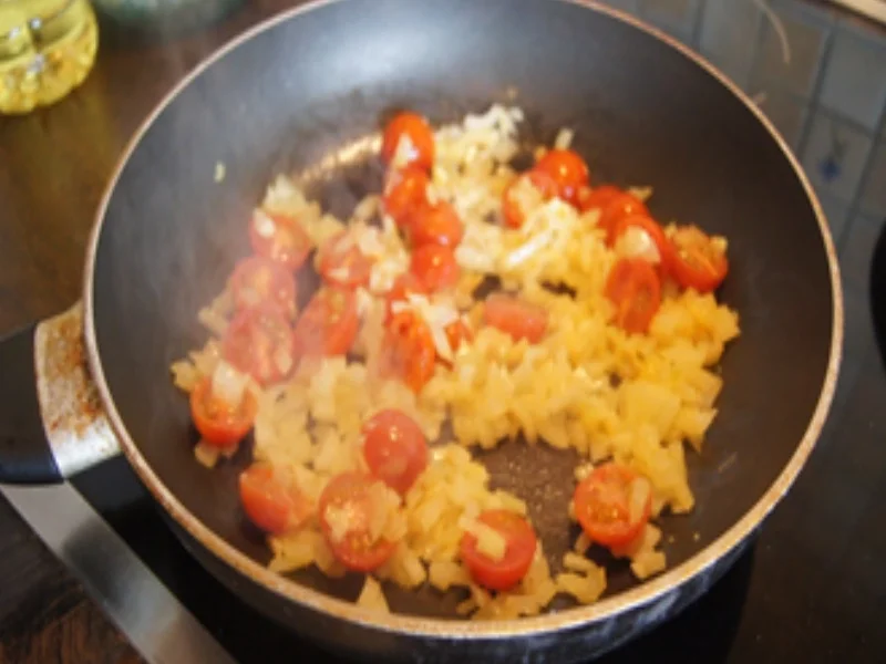 Schnitzelchen und Baby-Spinat mit Mozzarella - Rezept - Bild Nr. 16952