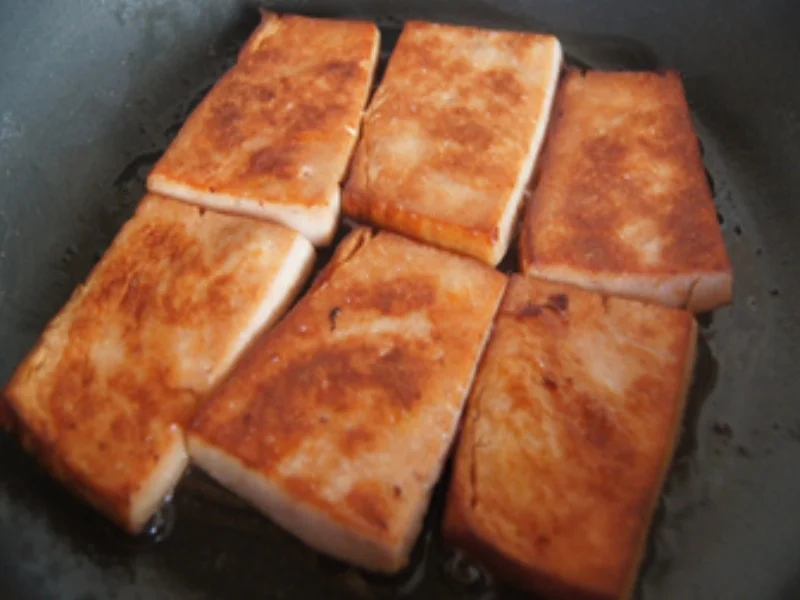 Rezept: Leberkäse mitgrünen Bohnen und Kartoffelstampf Bild Nr. 6 Leberkäse mitgrünen Bohnen und Kartoffelstampf - Rezept - Bild Nr. 6