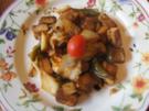 Pfannengerührter Chinakohl mit grüner Paprika und Tofu - Rezept - Bild Nr. 16935