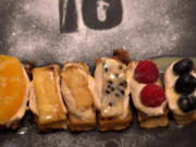 Toast-Sticks mit Zimtcreme und Obstbelag - Rezept - Bild Nr. 16936