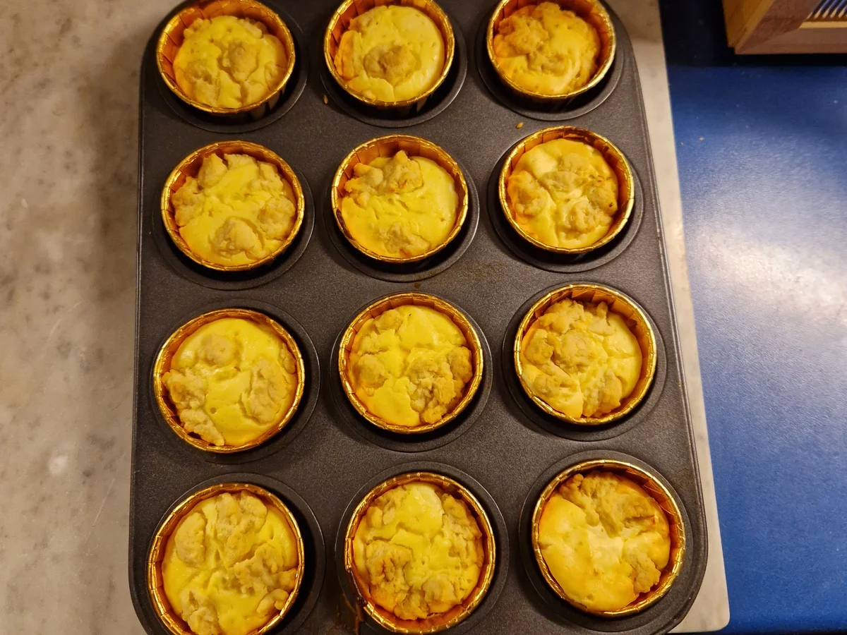 Quarkmuffins mit Streuseln - Rezept - Bild Nr. 16936