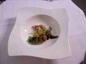 Rezept: Byzantinische Fleischmurmeln mit Walnussdip Byzantinische Fleischmurmeln mit Walnussdip - Rezept