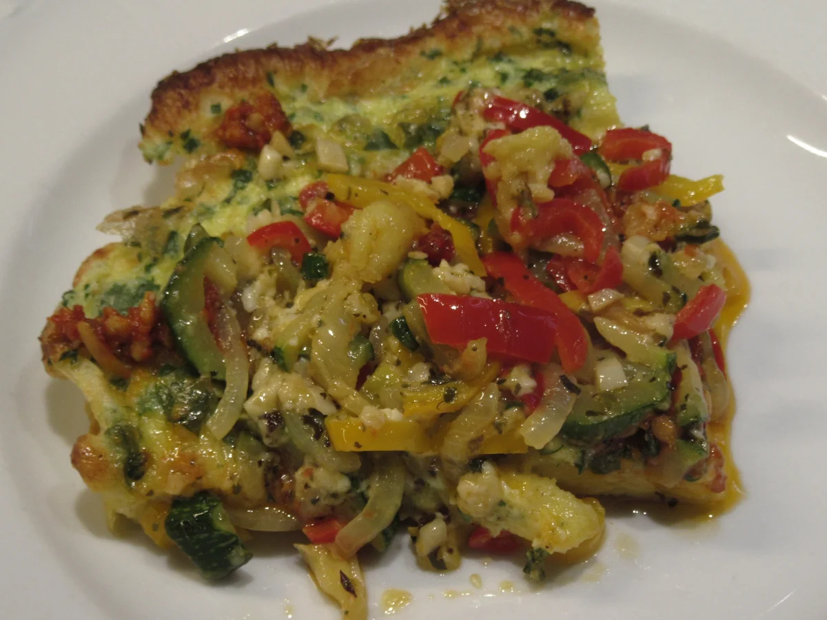 Pfannkuchen: "Dutch Baby" mit Gemüsefüllung - Rezept - Bild Nr. 16939