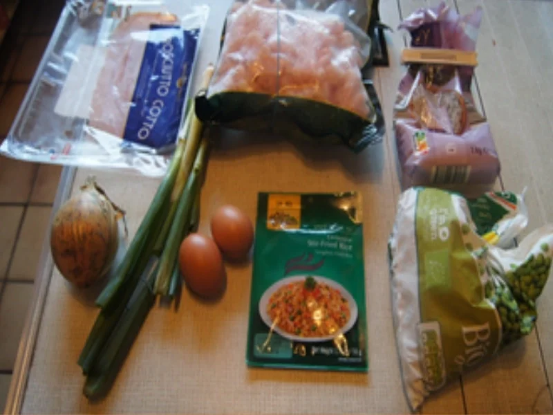 Gebratener Reis nach kantonesischer Art - Rezept - Bild Nr. 3