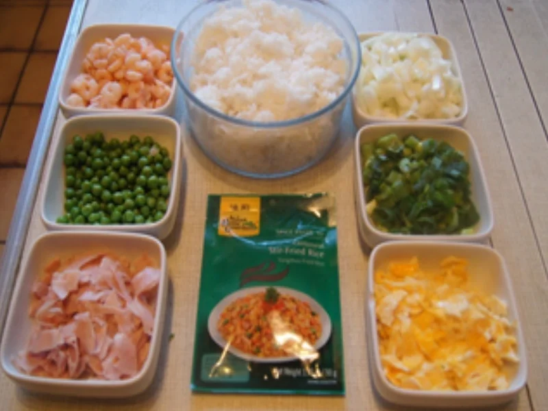 Gebratener Reis nach kantonesischer Art - Rezept - Bild Nr. 7