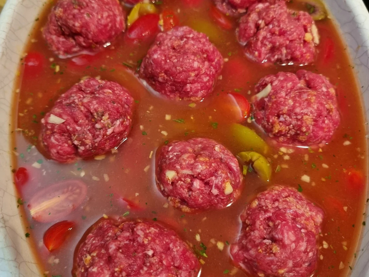 Hackbällchen-Auflauf - Rezept - Bild Nr. 16949