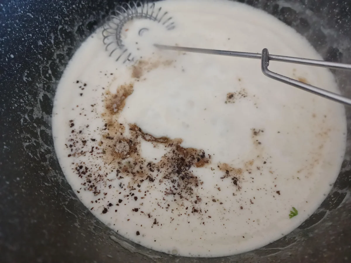 Nudeln mit Schwarzwurzeln in Sahnesoße - Rezept - Bild Nr. 16953