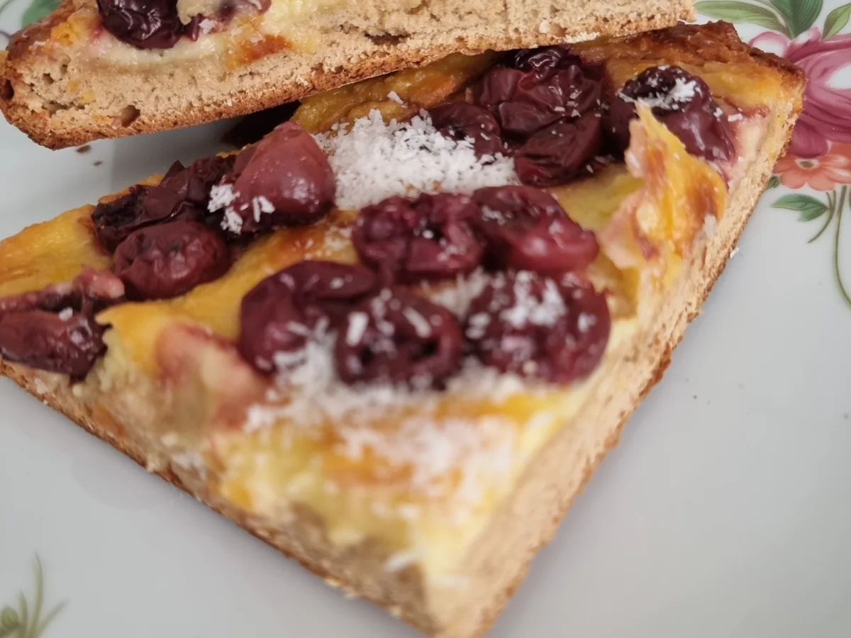 Rezept: Kirsch-Kokos-Kuchen Bild Nr. 16969 Kirsch-Kokos-Kuchen - Rezept - Bild Nr. 16969