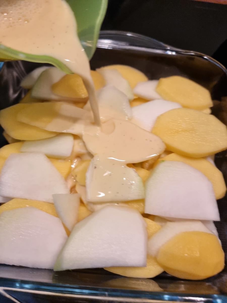 Kartoffel-Kohlrabi-Auflauf - Rezept - Bild Nr. 16956