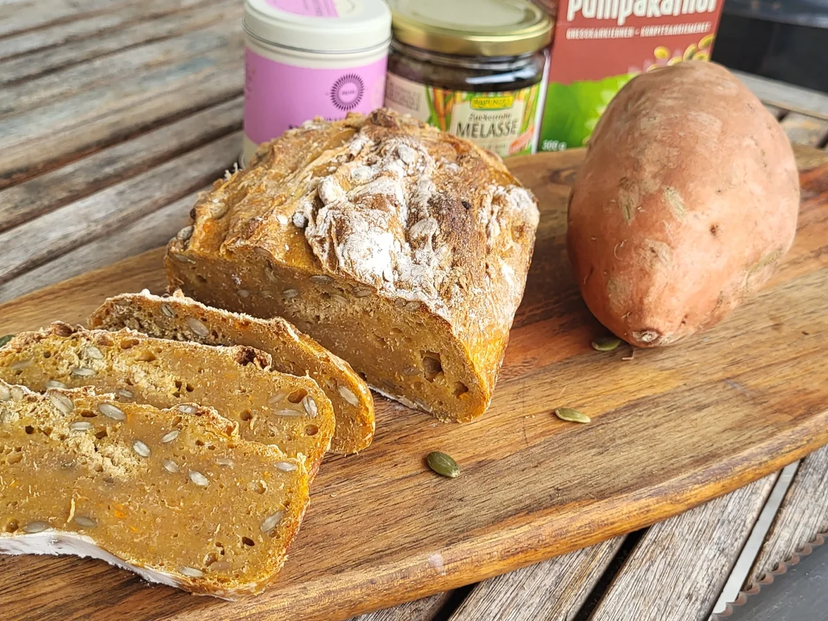 Rezept: BiNe` S SÜßKARTOFFELBROT Bild Nr. 16951 BiNe` S SÜßKARTOFFELBROT - Rezept - Bild Nr. 16951