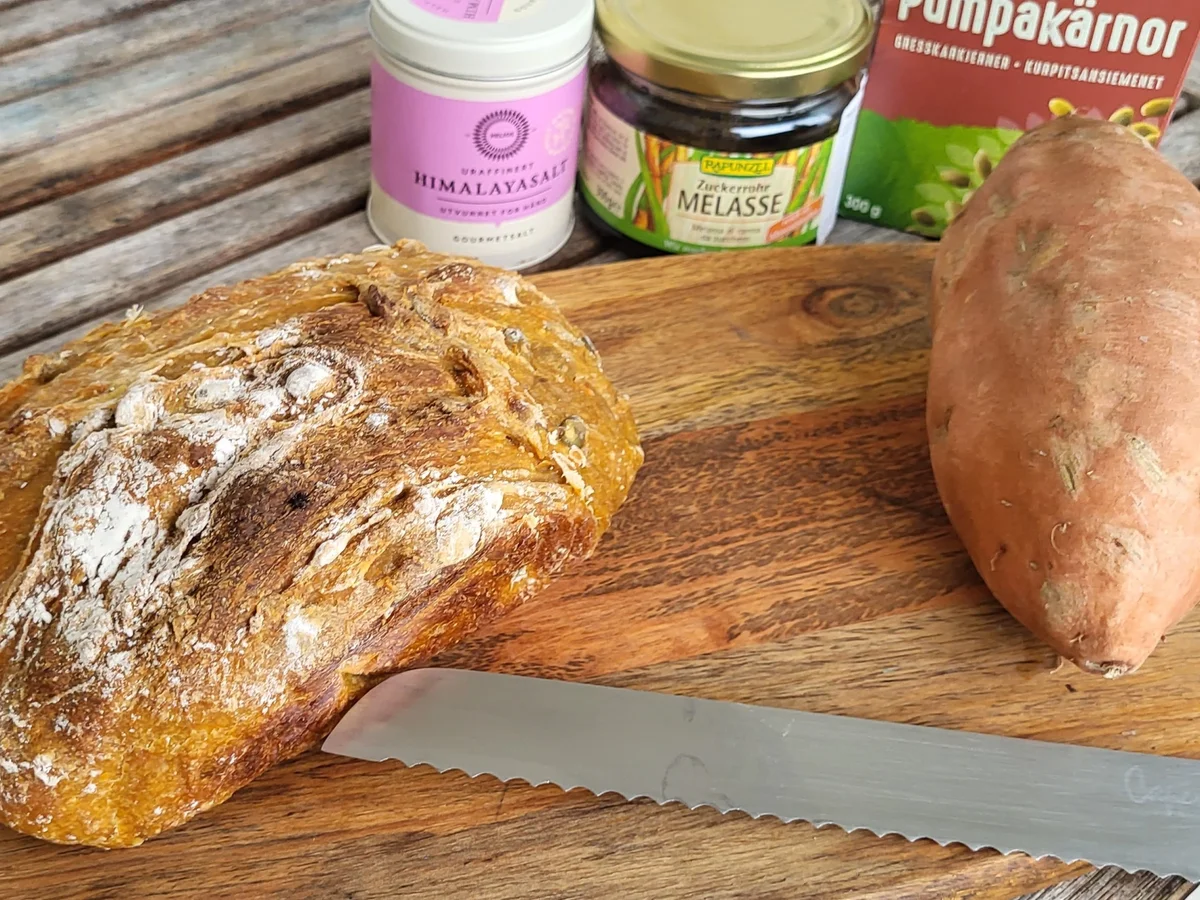 Rezept: BiNe` S SÜßKARTOFFELBROT Bild Nr. 16953 BiNe` S SÜßKARTOFFELBROT - Rezept - Bild Nr. 16953