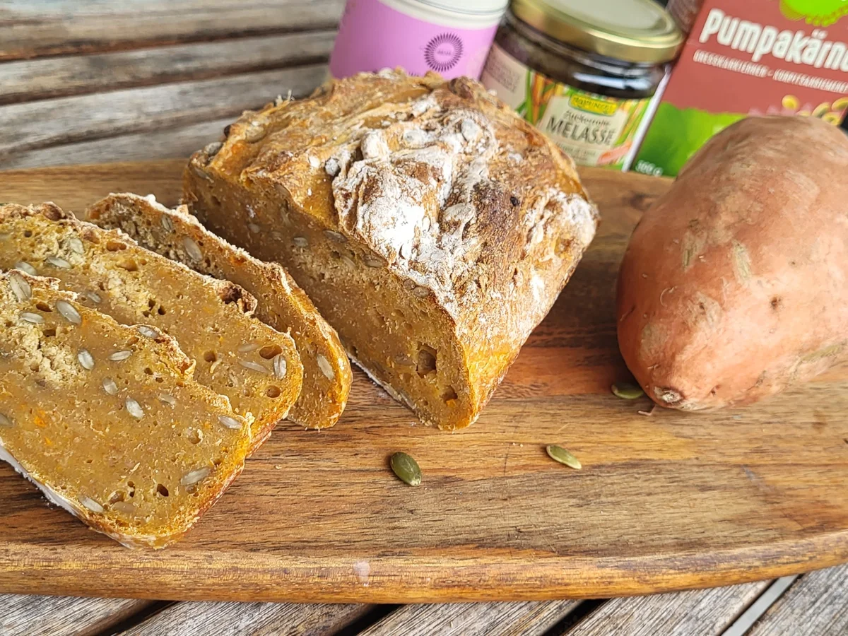 Rezept: BiNe` S SÜßKARTOFFELBROT Bild Nr. 16954 BiNe` S SÜßKARTOFFELBROT - Rezept - Bild Nr. 16954