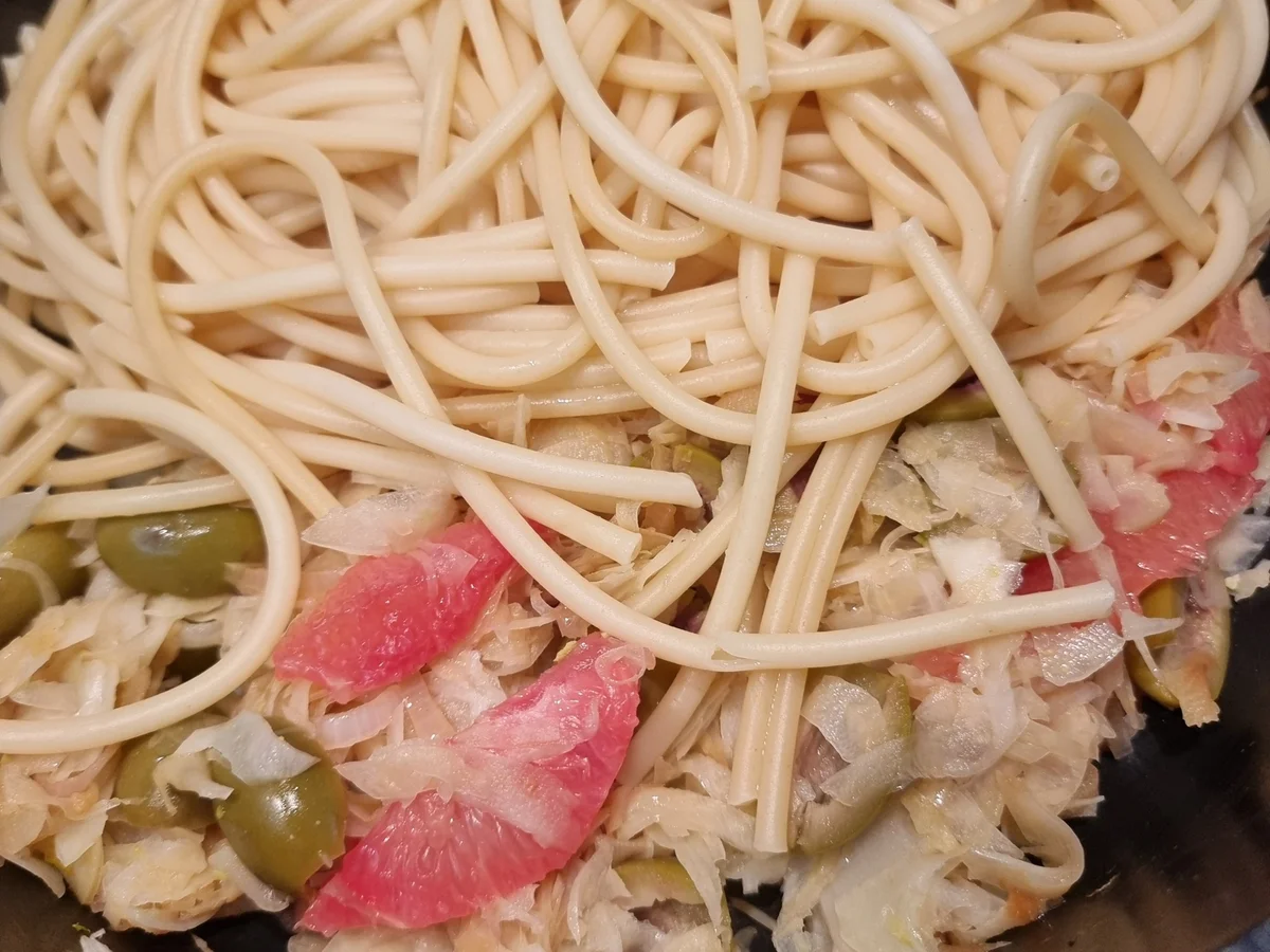 Fenchel-Grapefruit-Nudeln - Rezept - Bild Nr. 16964
