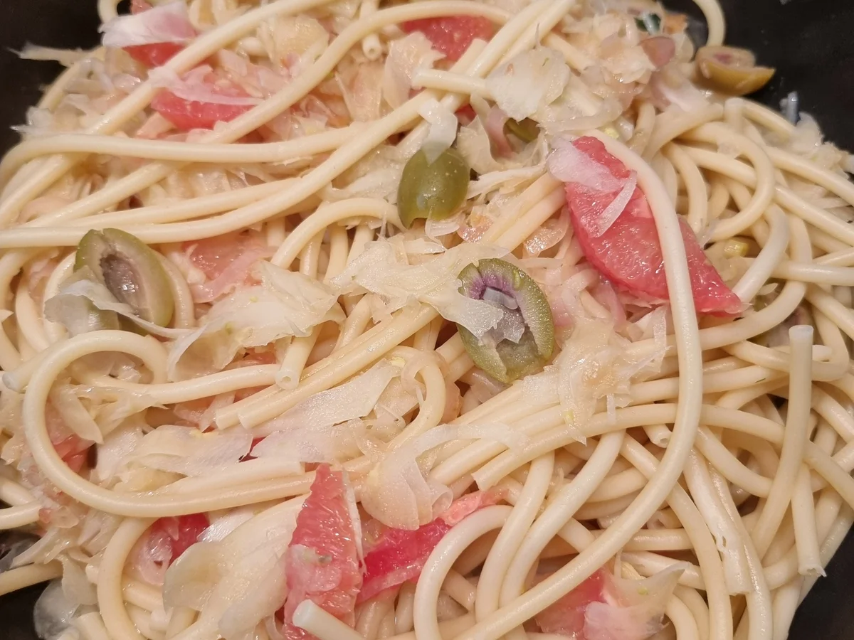 Fenchel-Grapefruit-Nudeln - Rezept - Bild Nr. 16965