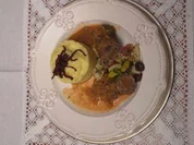 Gefüllte Rinderrouladen mit Kartoffelpüree und Wurzelgemüse - Rezept - Bild Nr. 16951