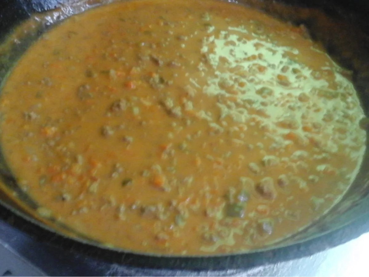 Spaghetti mit Rindermett-Gemüse-Sauce - Rezept - Bild Nr. 11