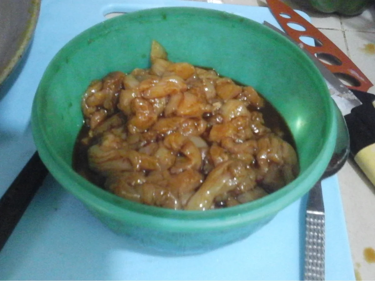 Rezept: Birani mit Hähnchenfleisch Bild Nr. 5 Birani mit Hähnchenfleisch - Rezept - Bild Nr. 5