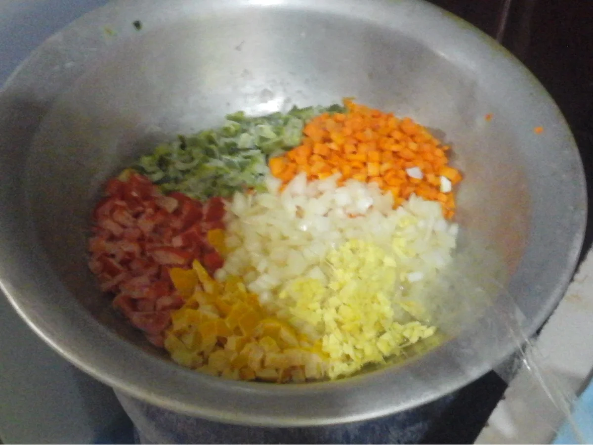 Rezept: Birani mit Hähnchenfleisch Bild Nr. 8 Birani mit Hähnchenfleisch - Rezept - Bild Nr. 8