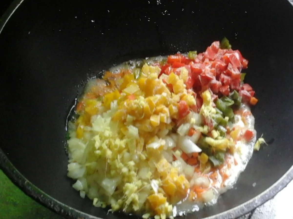 Rezept: Birani mit Hähnchenfleisch Bild Nr. 9 Birani mit Hähnchenfleisch - Rezept - Bild Nr. 9