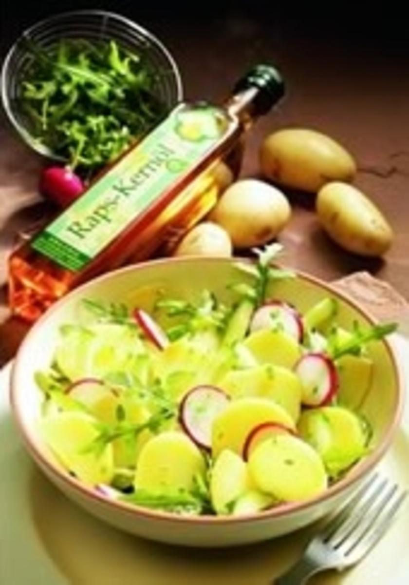 Kartoffelsalat mit Radieschen - Rezept
