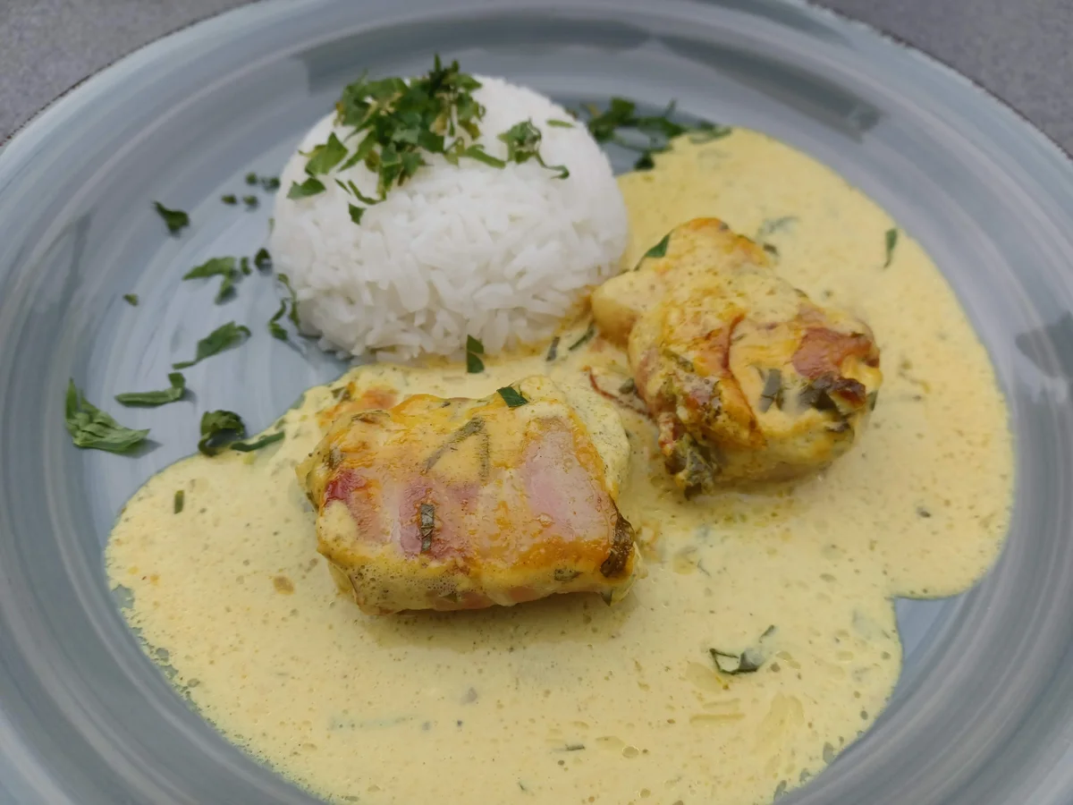 Schweinefilet mit Currysoße - Rezept - Bild Nr. 3